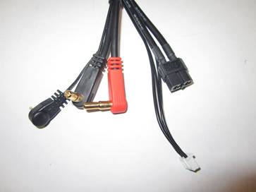 TQ Wire: XT60 Charge Cable w/ Strain Reliefs