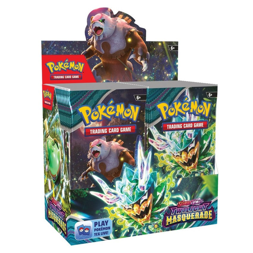 pokemon tcg twilight masquerade booster box