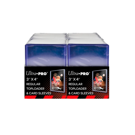 Ultra Pro: 3"x4" Regular Toploaders & Soft Sleeves Bundle