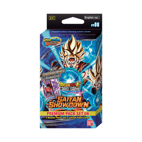 Dragon Ball Super - Saiyan Showdown - Premium Packs - Hobby Addicts