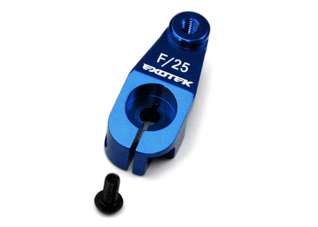 Exotek - AE Heavy Duty Servo Horn, 7075 F/25 - 1547BLU - Hobby Addicts