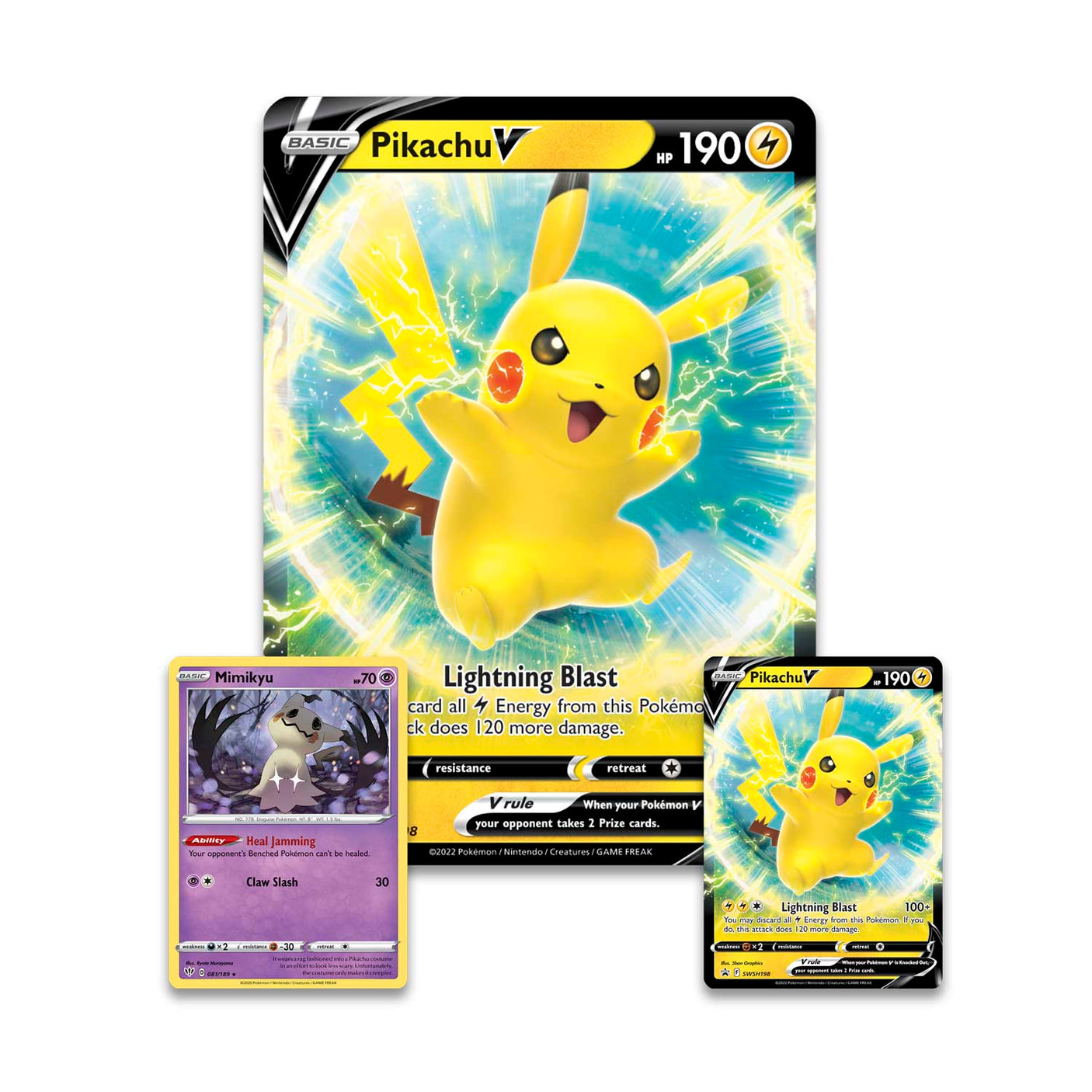 Pokemon TCG: Pikachu V Box