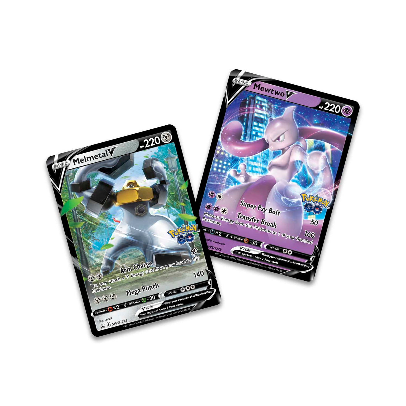 Pokemon TCG: Pokémon GO V Battle Deck Bundle