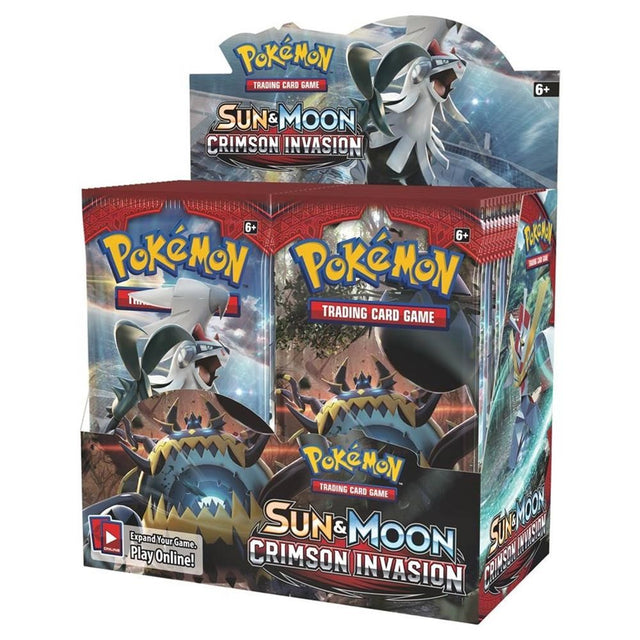 Pokémon TCG - Sun & Moon - Crimson Invasion - Booster Box - Hobby Addicts