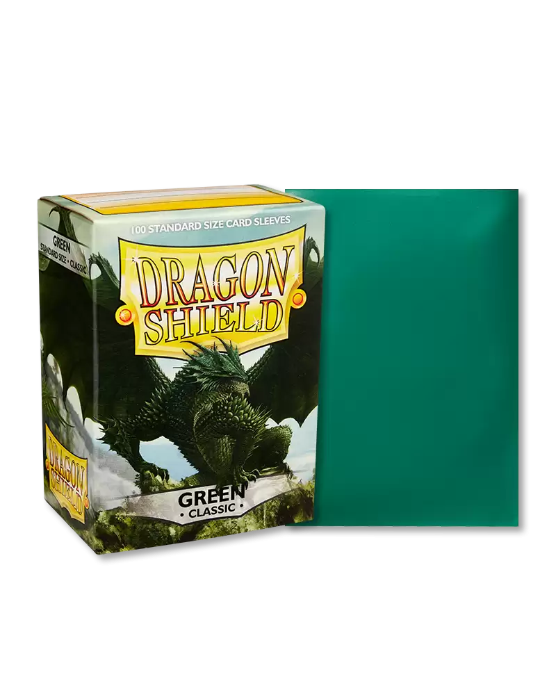 Dragon Shield: Classic Green Standard Sleeves