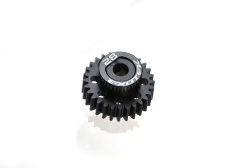 Exotek - Flite 48P Pinion Gear - Black POM with Alloy Collar - Hobby Addicts