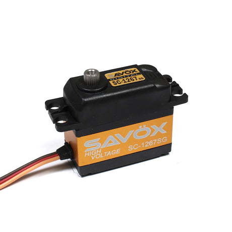 Savox - SC-1267SG - High Torque Digital Servo - 0.09sec / 277oz @ 7.4V - Hobby Addicts