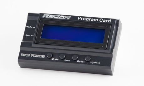 Team Powers - Radon ESC Programming Card - Hobby Addicts